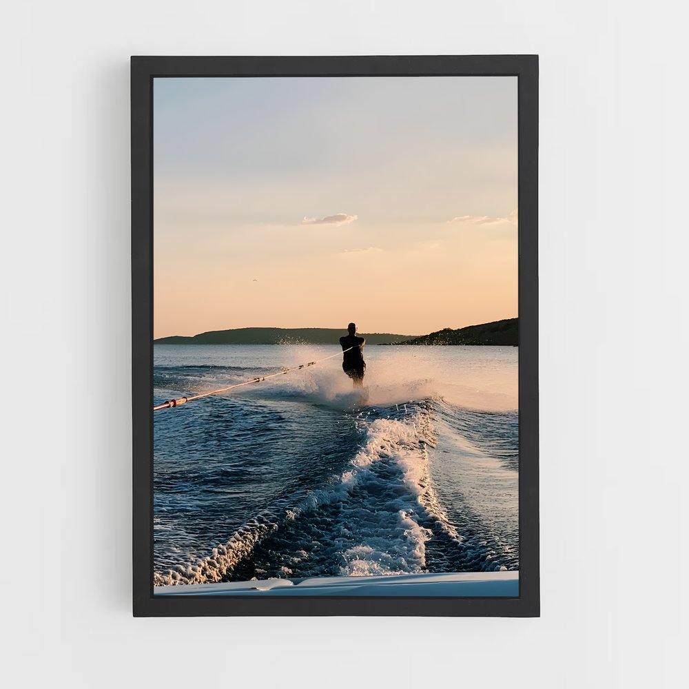 Poster Riders of the Lake – affiche Ski nautique (vue 2)